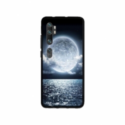 Husa personalizata tip carcasa HQPrint pentru Xiaomi Mi Note 10 Pro, model Moon Sky, multicolor, S1D1M0228