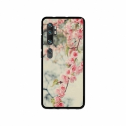 Husa personalizata tip carcasa HQPrint pentru Xiaomi Mi Note 10 Pro, model Flowers 18, multicolor, S1D1M0245
