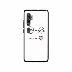 Husa personalizata tip carcasa HQPrint pentru Xiaomi Mi Note 10 Pro, model You and Me, multicolor, S1D1M0274