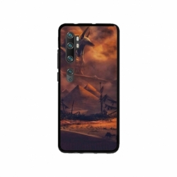 Husa personalizata tip carcasa HQPrint pentru Xiaomi Mi Note 10 Pro, model Anubis, multicolor, S1D1M0281