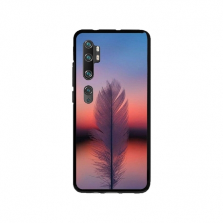 Husa personalizata tip carcasa HQPrint pentru Xiaomi Mi Note 10 Pro, model Fulg, multicolor, S1D1M0309