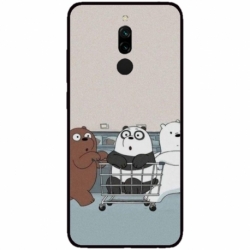 Husa personalizata tip carcasa HQPrint pentru Xiaomi Redmi 8A, model Bears 1, multicolor, S1D1M0003