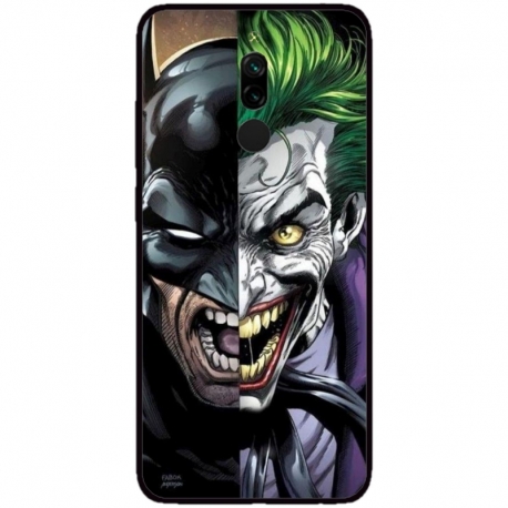 Husa personalizata tip carcasa HQPrint pentru Xiaomi Redmi 8A, model Batman VS Joker, multicolor, S1D1M0012