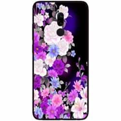 Husa personalizata tip carcasa HQPrint pentru Xiaomi Redmi 8A, model Flowers 3, multicolor, S1D1M0039
