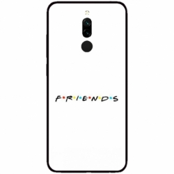 Husa personalizata tip carcasa HQPrint pentru Xiaomi Redmi 8A, model FRIENDS 1, multicolor, S1D1M0043