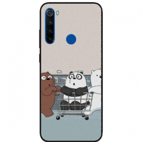 Husa personalizata tip carcasa HQPrint pentru Xiaomi Redmi 9, model Bears 1, multicolor, S1D1M0003