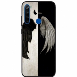 Husa personalizata tip carcasa HQPrint pentru Xiaomi Redmi 9, model Angel Wings, multicolor, S1D1M0004