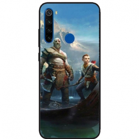 Husa personalizata tip carcasa HQPrint pentru Xiaomi Redmi 9, model God of War 1, multicolor, S1D1M0008