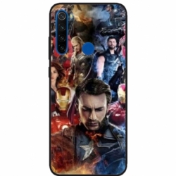 Husa personalizata tip carcasa HQPrint pentru Xiaomi Redmi 9, model Avengers Endgame, multicolor, S1D1M0009