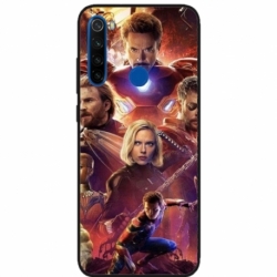 Husa personalizata tip carcasa HQPrint pentru Xiaomi Redmi 9, model Avengers Inifinity War, multicolor, S1D1M0010