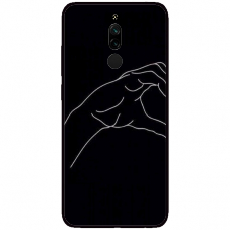 Husa personalizata tip carcasa HQPrint pentru Xiaomi Redmi 8A, model Forever and Always 1, multicolor, S1D1M0094