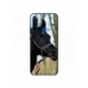 Husa personalizata tip carcasa HQPrint pentru Xiaomi Redmi 9, model Black Horse, multicolor, S1D1M0019