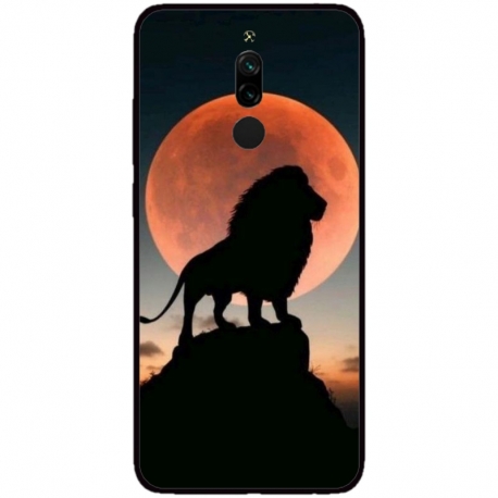 Husa personalizata tip carcasa HQPrint pentru Xiaomi Redmi 8A, model Lion 1, multicolor, S1D1M0110