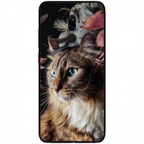 Husa personalizata tip carcasa HQPrint pentru Xiaomi Redmi 8A, model Cat 1, multicolor, S1D1M0143