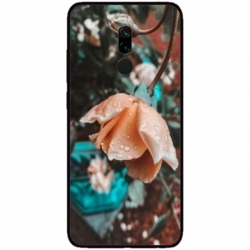 Husa personalizata tip carcasa HQPrint pentru Xiaomi Redmi 8A, model Flowers 10, multicolor, S1D1M0149