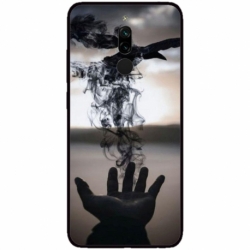 Husa personalizata tip carcasa HQPrint pentru Xiaomi Redmi 8A, model Black Magic, multicolor, S1D1M0152