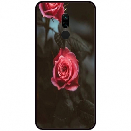 Husa personalizata tip carcasa HQPrint pentru Xiaomi Redmi 8A, model Flowers 11, multicolor, S1D1M0156