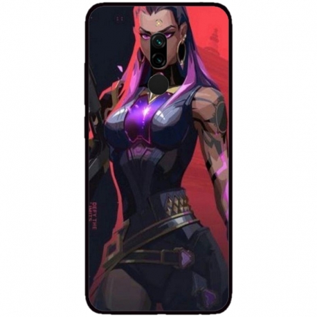 Husa personalizata tip carcasa HQPrint pentru Xiaomi Redmi 8A, model Valorant, multicolor, S1D1M0157