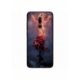 Husa personalizata tip carcasa HQPrint pentru Xiaomi Redmi 8A, model Fire Rose, multicolor, S1D1M0158