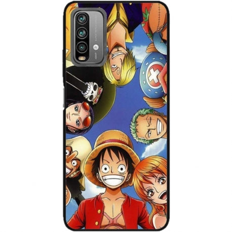 Husa personalizata tip carcasa HQPrint pentru Xiaomi Redmi 9T, model One Piece, multicolor, S1D1M0001