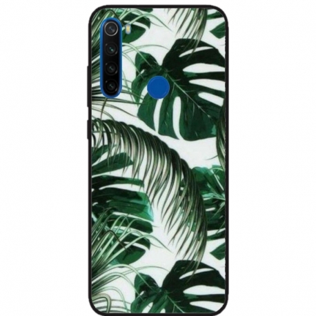 Husa personalizata tip carcasa HQPrint pentru Xiaomi Redmi 9, model Leaf Design 3, multicolor, S1D1M0088