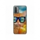 Husa personalizata tip carcasa HQPrint pentru Xiaomi Redmi 9T, model Cool Cat, multicolor, S1D1M0031
