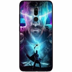 Husa personalizata tip carcasa HQPrint pentru Xiaomi Redmi 8A, model Thor 1, multicolor, S1D1M0201