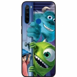 Husa personalizata tip carcasa HQPrint pentru Xiaomi Redmi 9, model Monster INC, multicolor, S1D1M0127