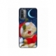 Husa personalizata tip carcasa HQPrint pentru Xiaomi Redmi 9T, model Christmas Cat, multicolor, S1D1M0048