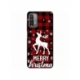 Husa personalizata tip carcasa HQPrint pentru Xiaomi Redmi 9T, model Merry Christmas Reindeer 2, multicolor, S1D1M0050
