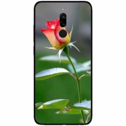 Husa personalizata tip carcasa HQPrint pentru Xiaomi Redmi 8A, model Flowers 13, multicolor, S1D1M0206