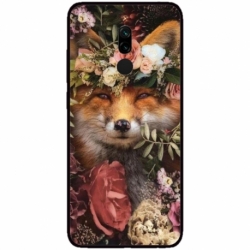 Husa personalizata tip carcasa HQPrint pentru Xiaomi Redmi 8A, model Fox, multicolor, S1D1M0213