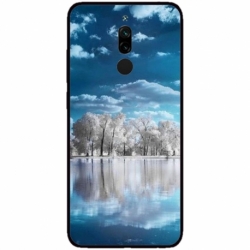 Husa personalizata tip carcasa HQPrint pentru Xiaomi Redmi 8A, model Nice View 9, multicolor, S1D1M0221