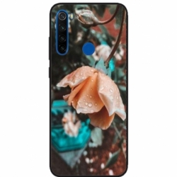 Husa personalizata tip carcasa HQPrint pentru Xiaomi Redmi 9, model Flowers 10, multicolor, S1D1M0149