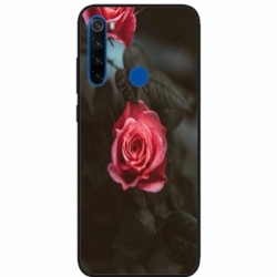 Husa personalizata tip carcasa HQPrint pentru Xiaomi Redmi 9, model Flowers 11, multicolor, S1D1M0156