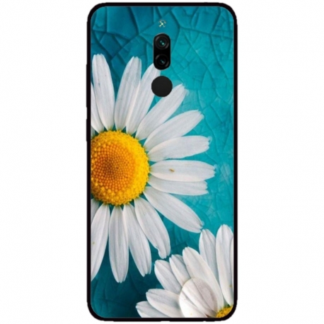 Husa personalizata tip carcasa HQPrint pentru Xiaomi Redmi 8A, model Petunia 1, multicolor, S1D1M0235