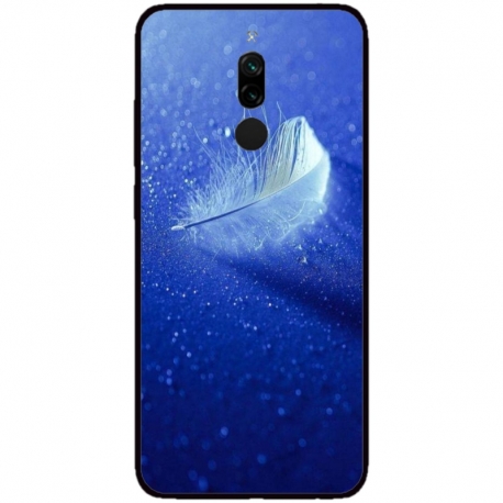 Husa personalizata tip carcasa HQPrint pentru Xiaomi Redmi 8A, model Pana, multicolor, S1D1M0236