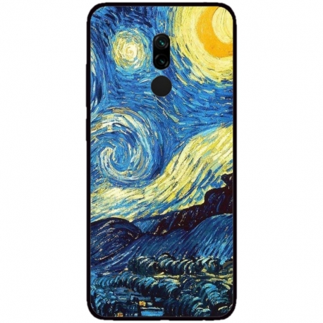 Husa personalizata tip carcasa HQPrint pentru Xiaomi Redmi 8A, model Van Gogh, multicolor, S1D1M0238