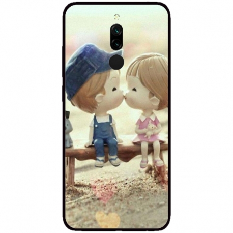 Husa personalizata tip carcasa HQPrint pentru Xiaomi Redmi 8A, model Kiss, multicolor, S1D1M0259