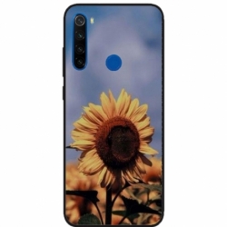 Husa personalizata tip carcasa HQPrint pentru Xiaomi Redmi 9, model Sunflower 1, multicolor, S1D1M0193