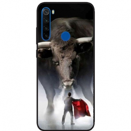 Husa personalizata tip carcasa HQPrint pentru Xiaomi Redmi 9, model Bull, multicolor, S1D1M0205