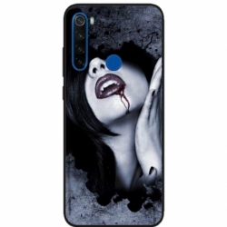 Husa personalizata tip carcasa HQPrint pentru Xiaomi Redmi 9, model Vampire, multicolor, S1D1M0210