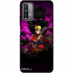 Husa personalizata tip carcasa HQPrint pentru Xiaomi Redmi 9T, model Naruto 1, multicolor, S1D1M0132