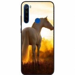 Husa personalizata tip carcasa HQPrint pentru Xiaomi Redmi 9, model Horse 2, multicolor, S1D1M0218