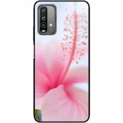 Husa personalizata tip carcasa HQPrint pentru Xiaomi Redmi 9T, model Flowers 9, multicolor, S1D1M0142