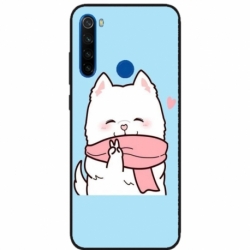 Husa personalizata tip carcasa HQPrint pentru Xiaomi Redmi 9, model Cute Puppy, multicolor, S1D1M0232