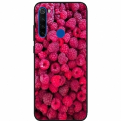 Husa personalizata tip carcasa HQPrint pentru Xiaomi Redmi 9, model Zmeura, multicolor, S1D1M0234