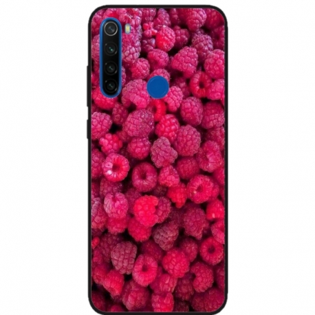 Husa personalizata tip carcasa HQPrint pentru Xiaomi Redmi 9, model Zmeura, multicolor, S1D1M0234