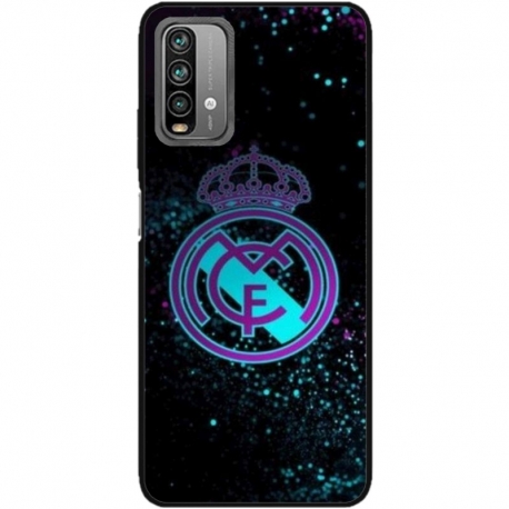 Husa personalizata tip carcasa HQPrint pentru Xiaomi Redmi 9T, model Real Madrid 1, multicolor, S1D1M0153