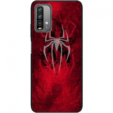 Husa personalizata tip carcasa HQPrint pentru Xiaomi Redmi 9T, model Spiderman 1, multicolor, S1D1M0167